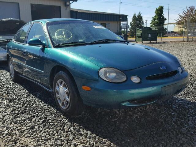 1FALP52UXVG120558 - 1997 FORD TAURUS GL GREEN photo 1