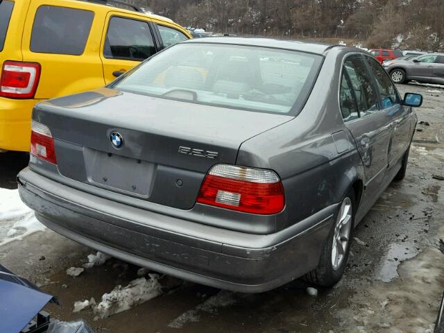 WBADT43443G035583 - 2003 BMW 525 I AUTO GRAY photo 4