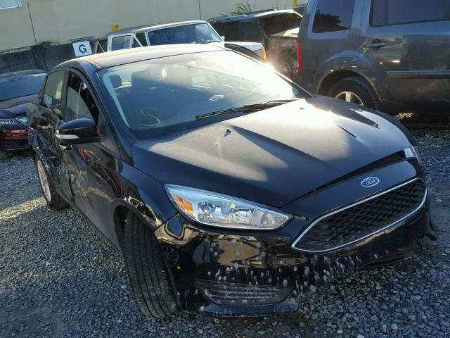 1FADP3F20HL322662 - 2017 FORD FOCUS SE BLACK photo 1