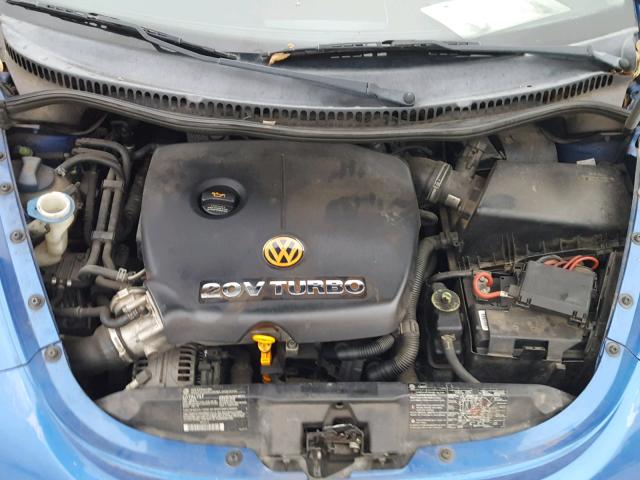 3VWCD21C33M444042 - 2003 VOLKSWAGEN NEW BEETLE 蓝色 照片 7