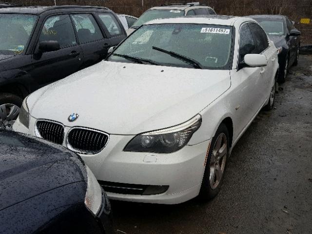 WBANV935X8CZ62722 - 2008 BMW 535 XI WHITE photo 2