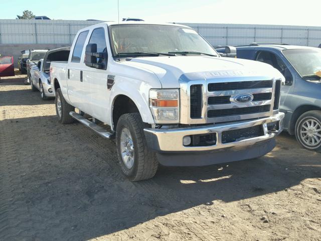 1FTSW21R88ED94863 - 2008 FORD F250 SUPER WHITE photo 1