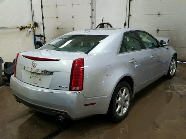 1G6DF577790174311 - 2009 CADILLAC CTS SILVER photo 4