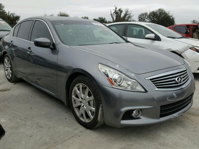 JN1CV6AP9CM935434 - 2012 INFINITI G37 BASE GRAY photo 1