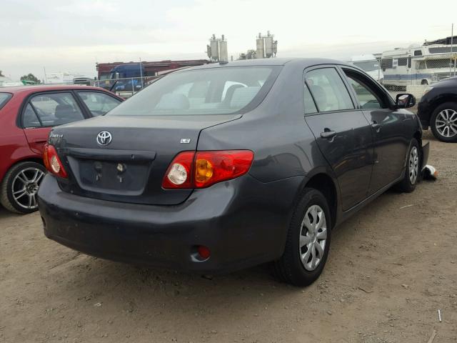 1NXBU4EE4AZ329539 - 2010 TOYOTA COROLLA BA CHARCOAL photo 4