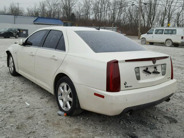 1G6DC67A350178697 - 2005 CADILLAC STS WHITE photo 3