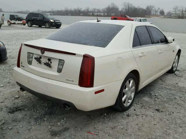 1G6DC67A350178697 - 2005 CADILLAC STS WHITE photo 4