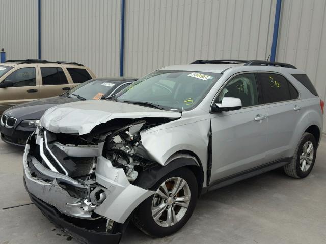 2GNALCEK9F6115288 - 2015 CHEVROLET EQUINOX LT SILVER photo 2