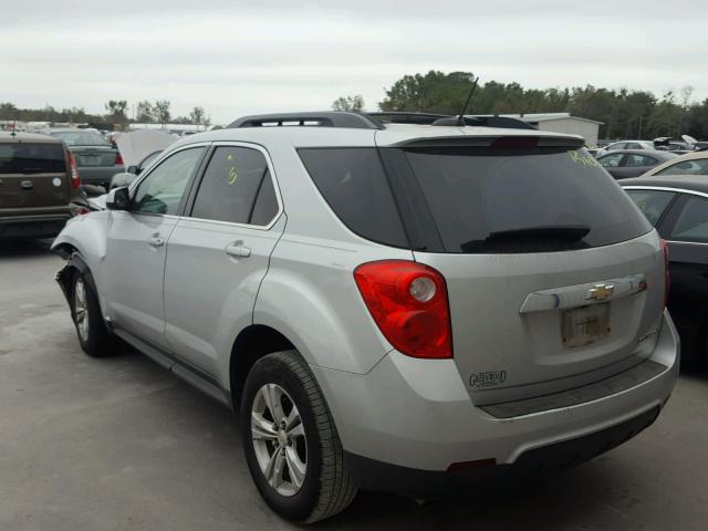 2GNALCEK9F6115288 - 2015 CHEVROLET EQUINOX LT SILVER photo 3