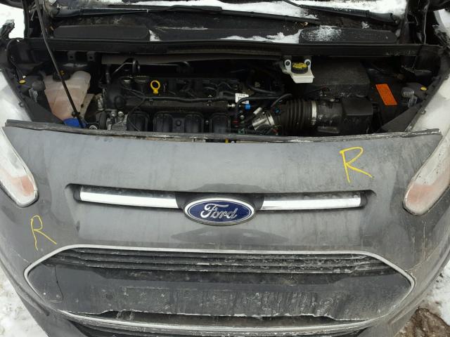 NM0GE9G7XF1184824 - 2015 FORD TRANSIT CO GRAY photo 7