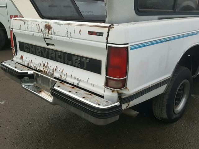 1GCCS14Z3N8119028 - 1992 CHEVROLET S TRUCK S1 WHITE photo 10