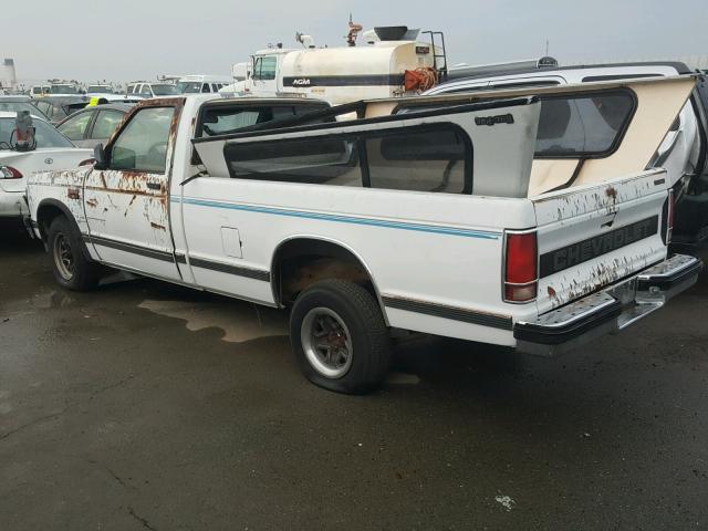 1GCCS14Z3N8119028 - 1992 CHEVROLET S TRUCK S1 WHITE photo 3