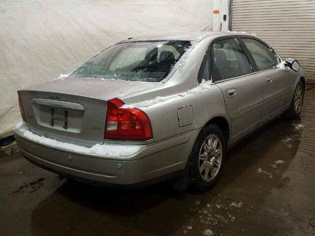 YV1TH592951400870 - 2005 VOLVO S80 2.5T GRAY photo 4