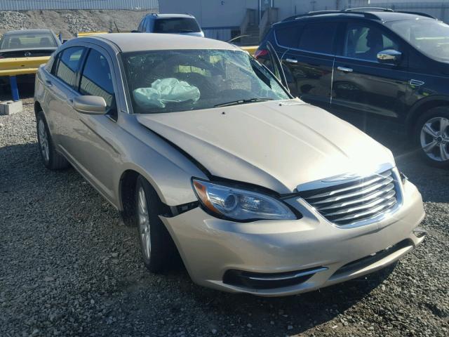 1C3CCBAB5EN142651 - 2014 CHRYSLER 200 LX GOLD photo 1