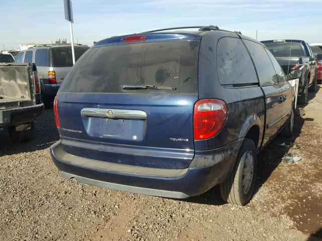 2A4GP54L36R866358 - 2006 CHRYSLER TOWN & COU BLUE photo 4