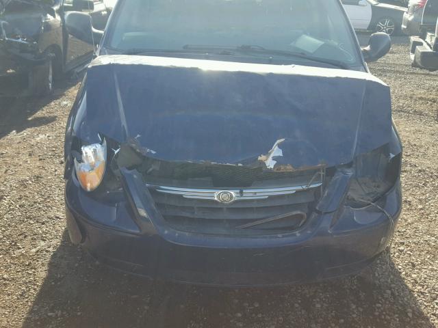 2A4GP54L36R866358 - 2006 CHRYSLER TOWN & COU BLUE photo 9