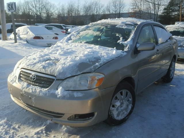 2T1BR30E76C622346 - 2006 TOYOTA COROLLA CE BEIGE photo 2