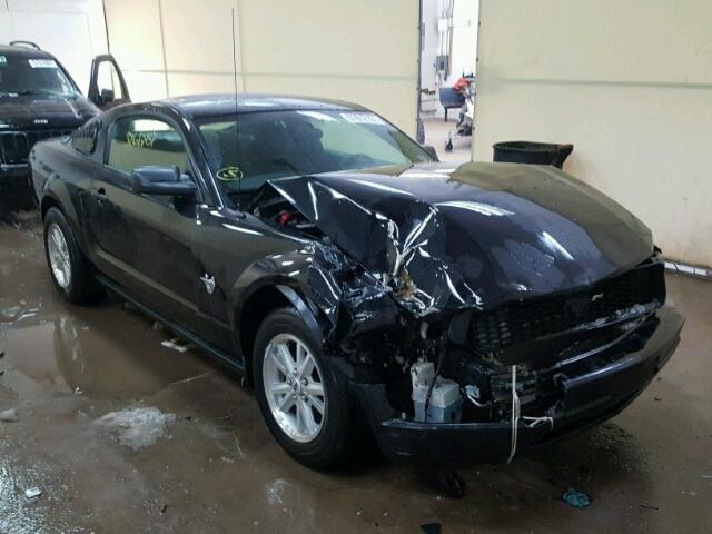 1ZVHT80N395118965 - 2009 FORD MUSTANG BLACK photo 1