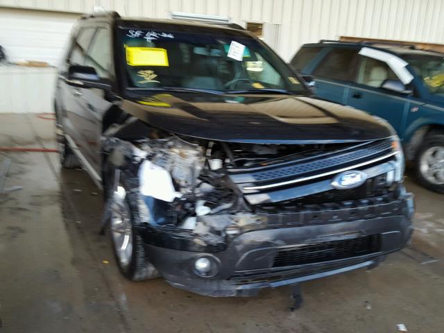 1FM5K7F81DGA91651 - 2013 FORD EXPLORER L BLACK photo 1