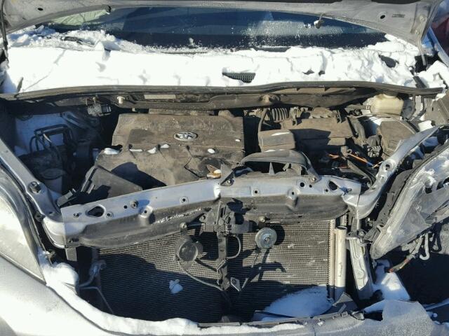 5TDYK3DC5BS042876 - 2011 TOYOTA SIENNA XLE SILVER photo 7