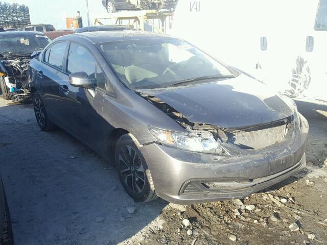 19XFB2F82DE226387 - 2013 HONDA CIVIC EX GRAY photo 1