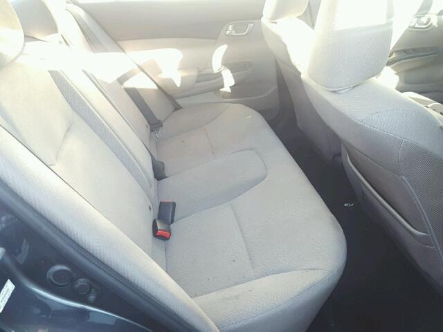 19XFB2F82DE226387 - 2013 HONDA CIVIC EX ნაცრისფერი ფოტო 6