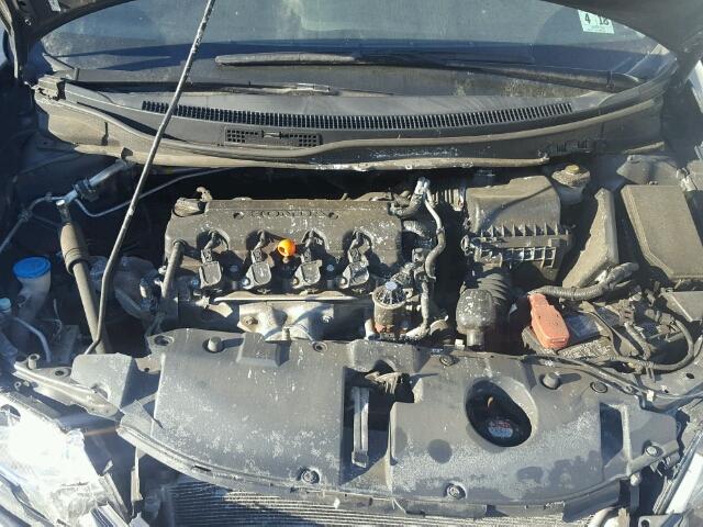 19XFB2F82DE226387 - 2013 HONDA CIVIC EX ნაცრისფერი ფოტო 7