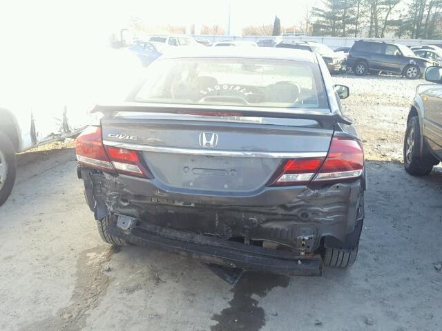 19XFB2F82DE226387 - 2013 HONDA CIVIC EX GRAY photo 9