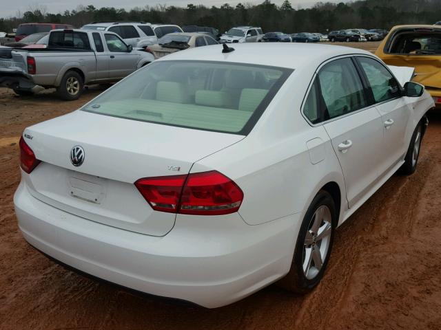 1VWAT7A36FC115302 - 2015 VOLKSWAGEN PASSAT S Սպիտակ լուսանկար 4