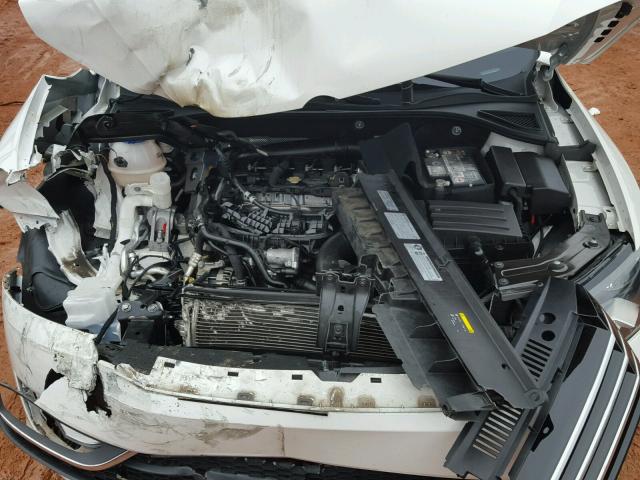 1VWAT7A36FC115302 - 2015 VOLKSWAGEN PASSAT S Սպիտակ լուսանկար 7