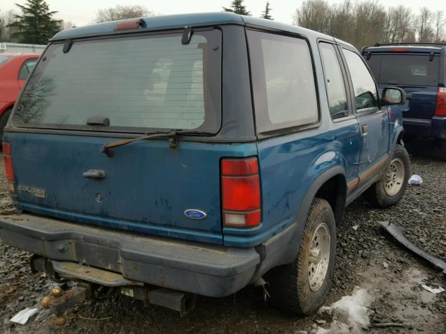 1FMCU24X6NUC36037 - 1992 FORD EXPLORER GREEN photo 4