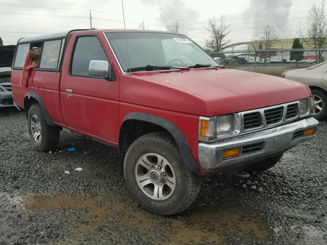 1N6SD11Y5TC352823 - 1996 NISSAN TRUCK XE RED photo 1