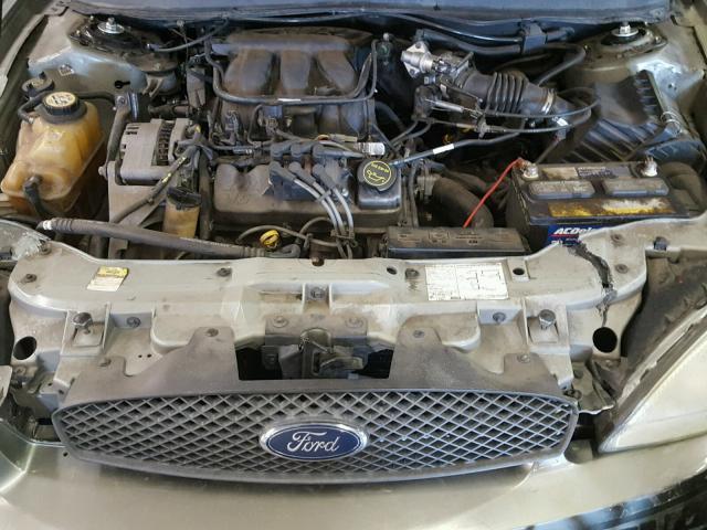 1FAFP53264A200225 - 2004 FORD TAURUS SE GRAY photo 7