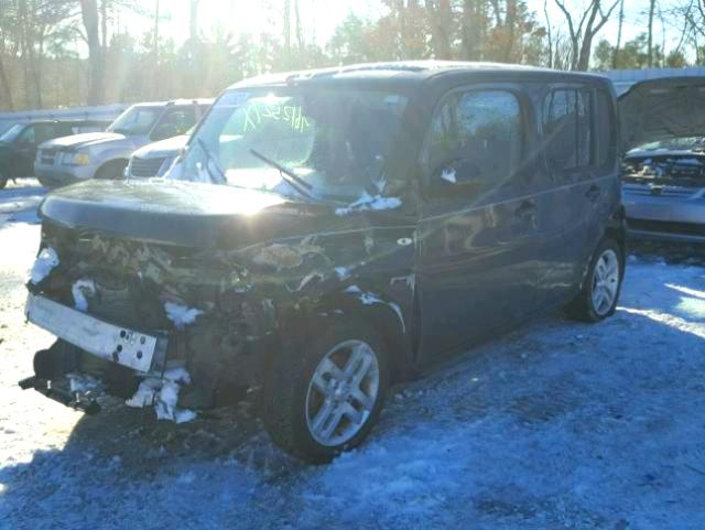 JN8AZ28R89T124459 - 2009 NISSAN CUBE BASE BLACK photo 2