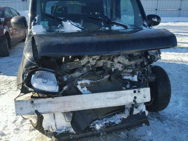 JN8AZ28R89T124459 - 2009 NISSAN CUBE BASE BLACK photo 9