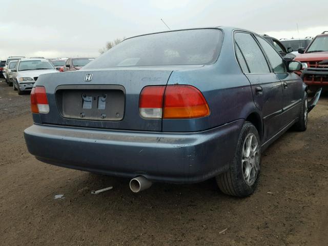 JHMEJ6678WS010295 - 1998 HONDA CIVIC LX BLUE photo 4