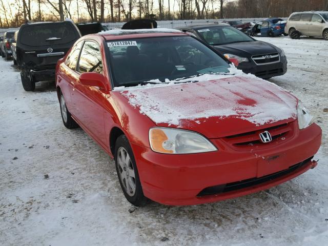 1HGEM22913L082536 - 2003 HONDA CIVIC EX 红色 照片 1