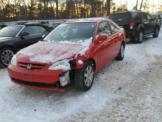 1HGEM22913L082536 - 2003 HONDA CIVIC EX 红色 照片 2