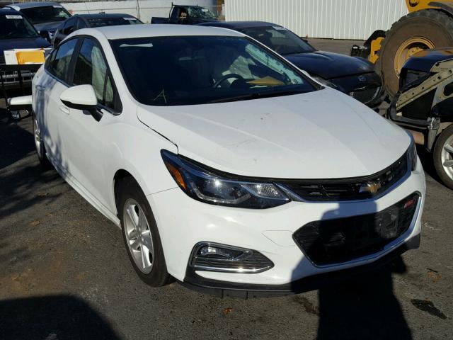 1G1BE5SM7G7323298 - 2016 CHEVROLET CRUZE LT WHITE photo 1