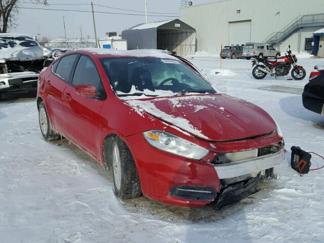 1C3CDFDH1ED730380 - 2014 DODGE DART SE AE RED photo 1