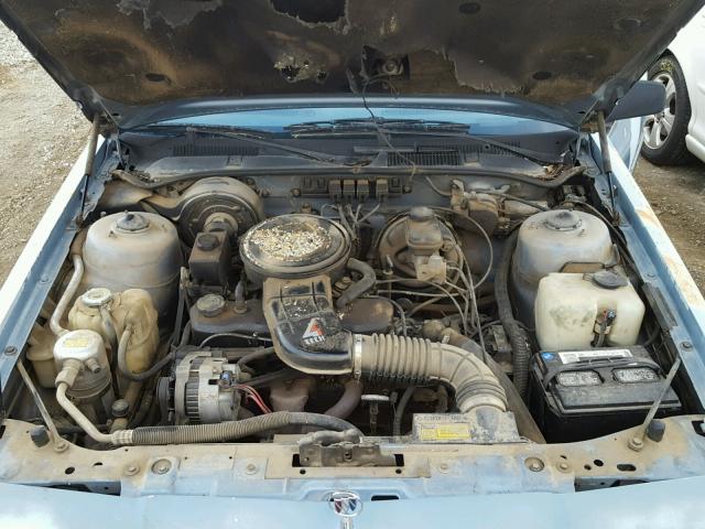 1G4NV54UXLM045621 - 1990 BUICK SKYLARK BLUE photo 7