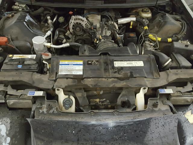 2G1FP22K1V2101224 - 1997 CHEVROLET CAMARO BAS შავი ფოტო 7