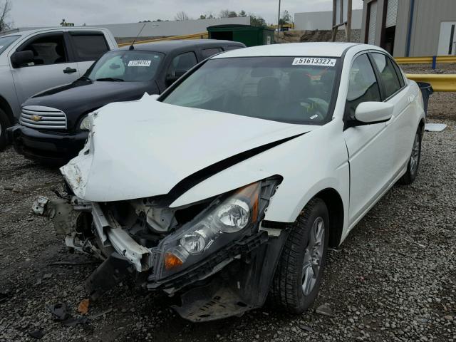 1HGCP2F65CA143767 - 2012 HONDA ACCORD SE WHITE photo 2