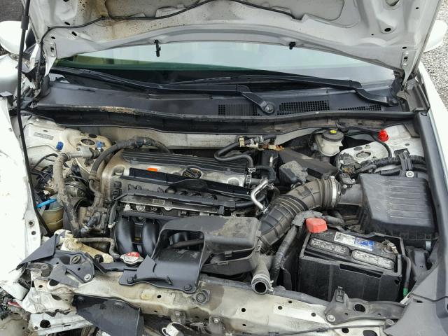 1HGCP2F65CA143767 - 2012 HONDA ACCORD SE WHITE photo 7