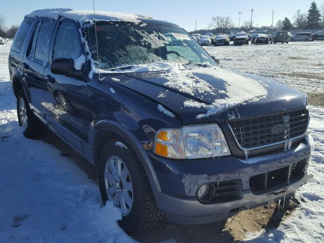 1FMDU73W34ZA07696 - 2004 FORD EXPLORER X BLUE photo 1