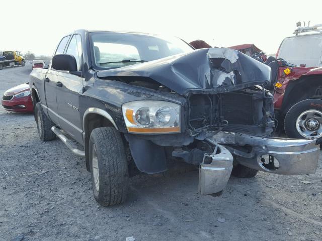 1D7HU18N76J180065 - 2006 DODGE RAM 1500 S BLACK photo 1