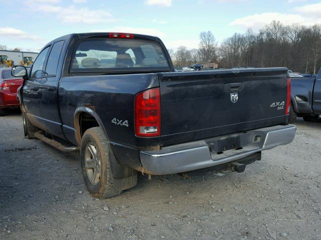 1D7HU18N76J180065 - 2006 DODGE RAM 1500 S BLACK photo 3