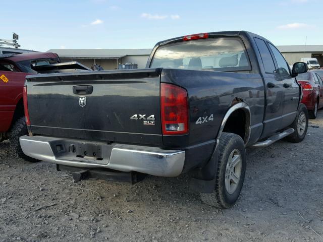 1D7HU18N76J180065 - 2006 DODGE RAM 1500 S BLACK photo 4