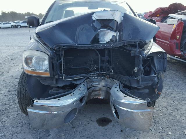 1D7HU18N76J180065 - 2006 DODGE RAM 1500 S BLACK photo 7