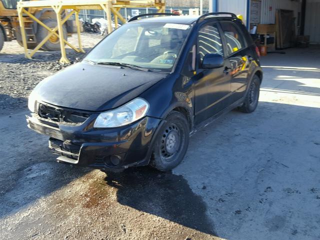 JS2YB5A34A6300647 - 2010 SUZUKI SX4 BASE BLACK photo 2